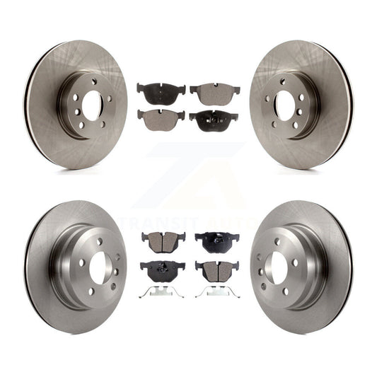 [Avant + Arrière] Kit de Disque et plaquette (semi-métallique) de frein pour BMW X5 X6 K8F-101312