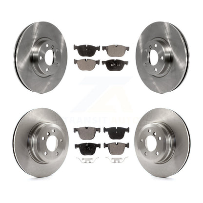 [Avant + Arrière] Kit de Disque et plaquette (semi-métallique) de frein pour BMW X5 X6 K8F-101315