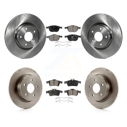 [Avant + Arrière] Kit de Disque et plaquette (semi-métallique) de frein pour Ford Escape C-Max K8F-101319