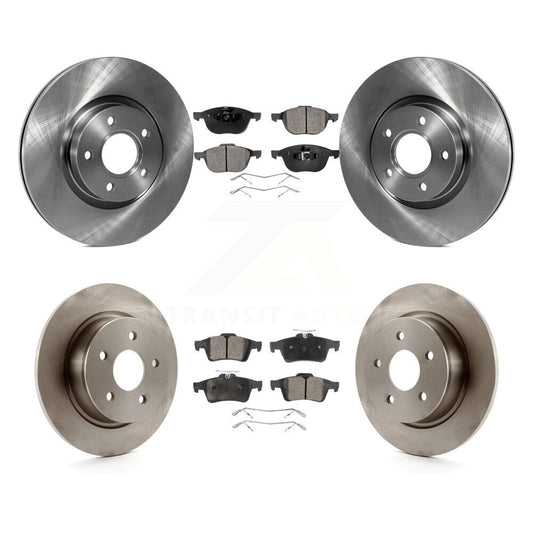 [Avant + Arrière] Kit de Disque et plaquette (semi-métallique) de frein pour Ford Escape C-Max K8F-101319