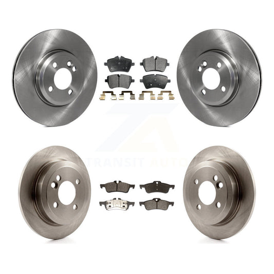 [Avant + Arrière] Kit de Disque et plaquette (semi-métallique) de frein pour 2002-2005 Mini Cooper avec 294mm Diameter Rotor K8F-101322