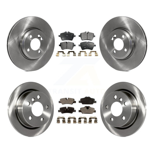 [Avant + Arrière] Kit de Disque et plaquette (semi-métallique) de frein pour 2015 Mini Cooper 2.0L 1.5L avec 294mm Diameter Rotor K8F-101325