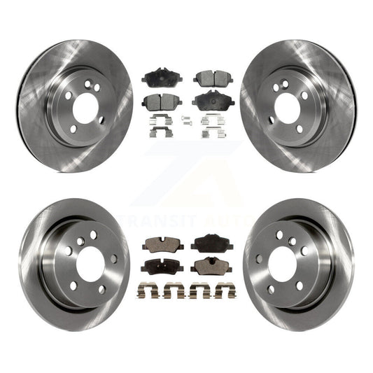 [Avant + Arrière] Kit de Disque et plaquette (semi-métallique) de frein pour 2015 Mini Cooper 2.0L 1.5L avec 280mm Diameter Rotor K8F-101328