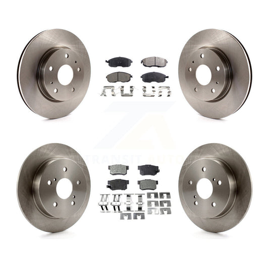 [Avant + Arrière] Kit de Disque et plaquette (semi-métallique) de frein pour Suzuki SX4 Crossover K8F-101329