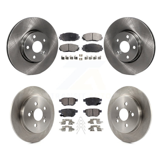 [Avant + Arrière] Kit de Disque et plaquette (semi-métallique) de frein pour Toyota Corolla Matrix Pontiac Vibe K8F-101331