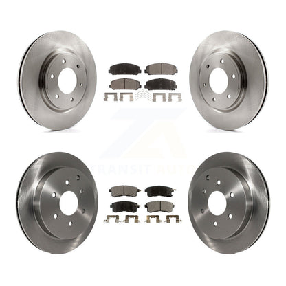 [Avant + Arrière] Kit de Disque et plaquette (semi-métallique) de frein pour INFINITI Nissan Armada QX80 QX56 K8F-101335