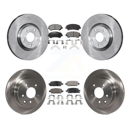 [Avant + Arrière] Kit de Disque et plaquette (semi-métallique) de frein pour 2014-2017 Nissan Juke Nismo RS K8F-101343