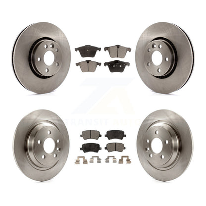 [Avant + Arrière] Kit de Disque et plaquette (semi-métallique) de frein pour Volvo S60 V60 Cross Country V70 K8F-101344