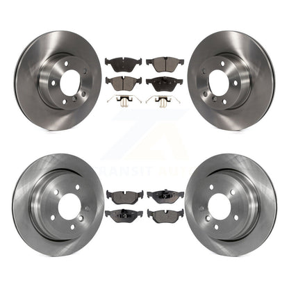 [Avant + Arrière] Kit de Disque et plaquette (semi-métallique) de frein pour 2008 BMW 328xi To 08 07 K8F-101351
