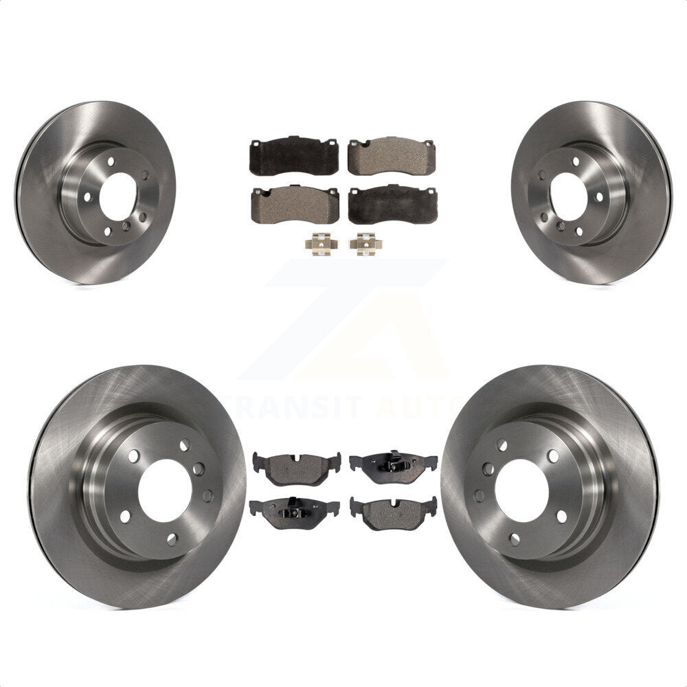 [Avant + Arrière] Kit de Disque et plaquette (semi-métallique) de frein pour 2012 BMW 328i Coupe avec 3.0L avec 340mm Diameter Rotor K8F-101352 par Transit Auto