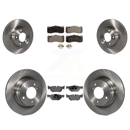 [Avant + Arrière] Kit de Disque et plaquette (semi-métallique) de frein pour 2012 BMW 328i Coupe avec 3.0L avec 340mm Diameter Rotor K8F-101352 par Transit Auto