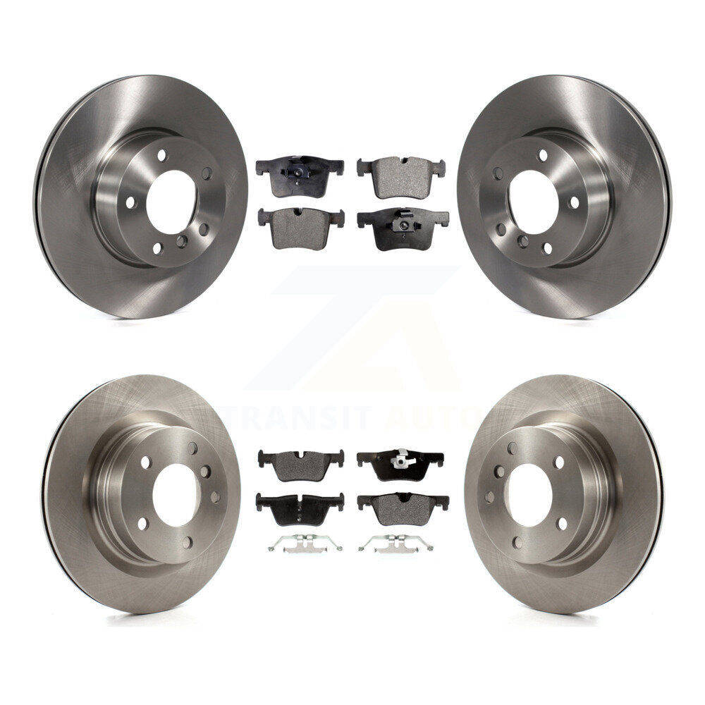 [Avant + Arrière] Kit de Disque et plaquette (semi-métallique) de frein pour BMW 328i 320i 428i 228i 230i 328d xDrive K8F-101355