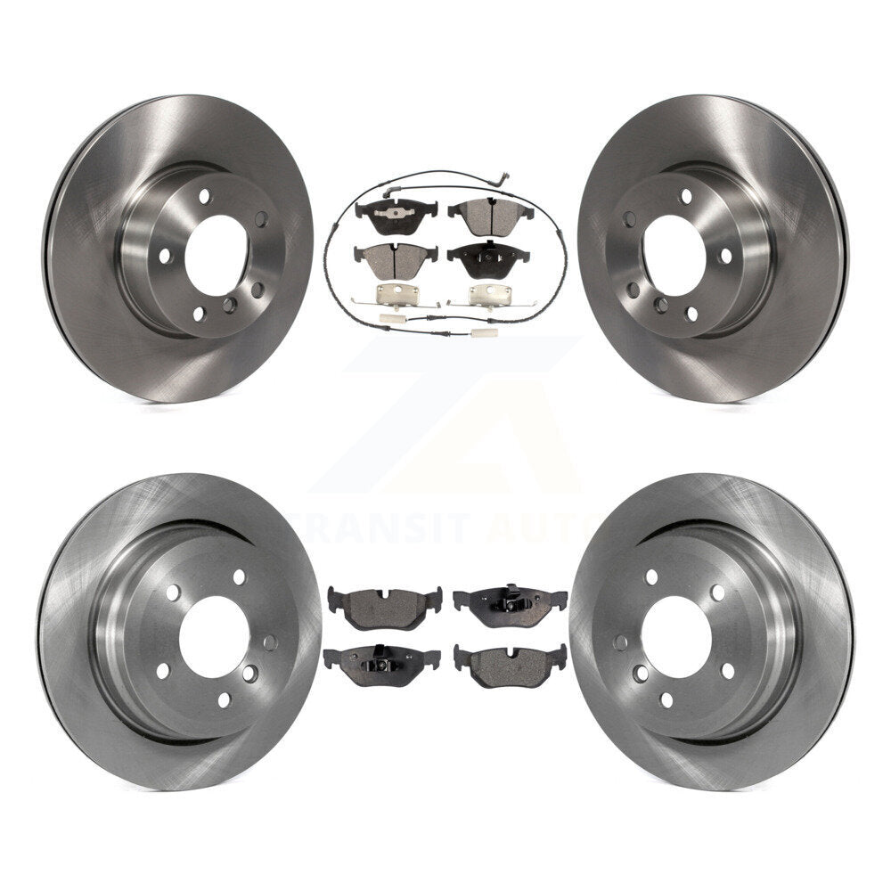 [Avant + Arrière] Kit de Disque et plaquette (semi-métallique) de frein pour BMW 328i xDrive X1 328xi K8F-101357