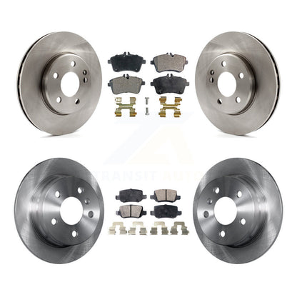[Avant + Arrière] Kit de Disque et plaquette (semi-métallique) de frein pour 2006-2011 Mercedes-Benz B200 K8F-101362