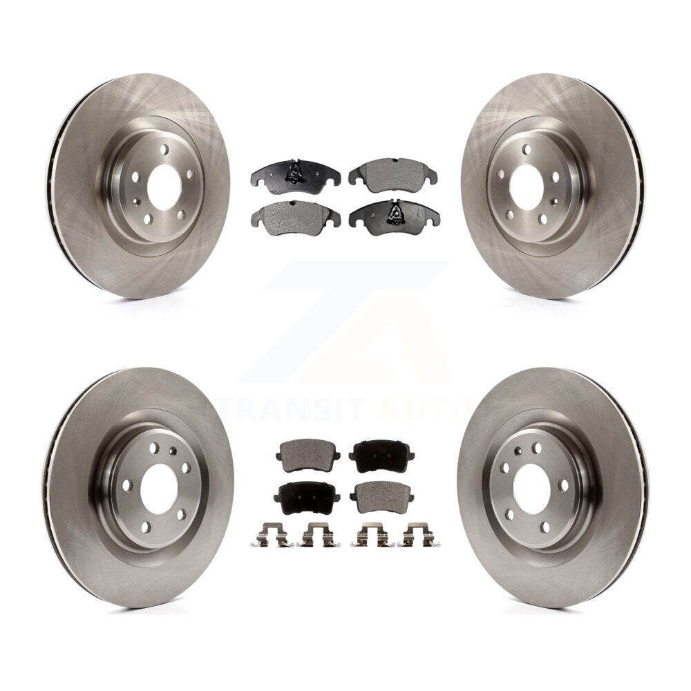 [Avant + Arrière] Kit de Disque et plaquette (semi-métallique) de frein pour Audi Q5 S5 K8F-101367