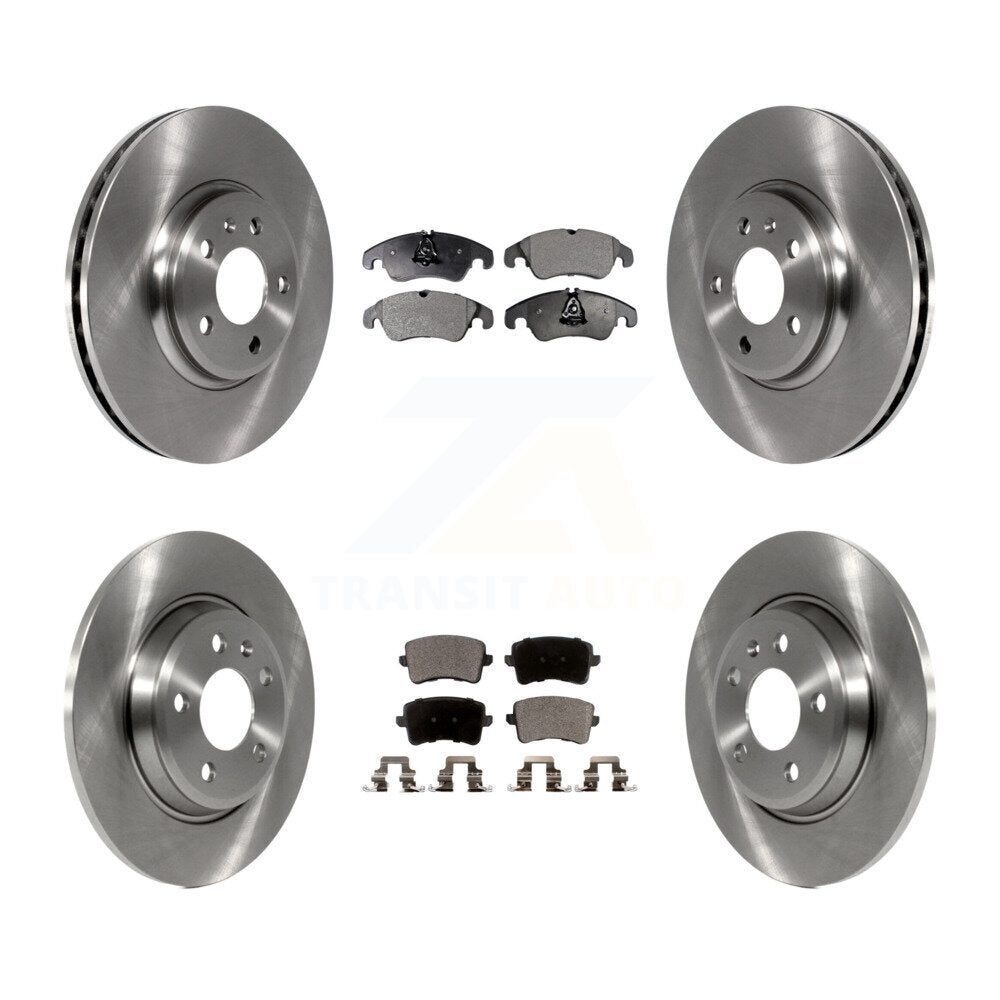 [Avant + Arrière] Kit de Disque et plaquette (semi-métallique) de frein pour Audi Q5 A4 Quattro A5 K8F-101370