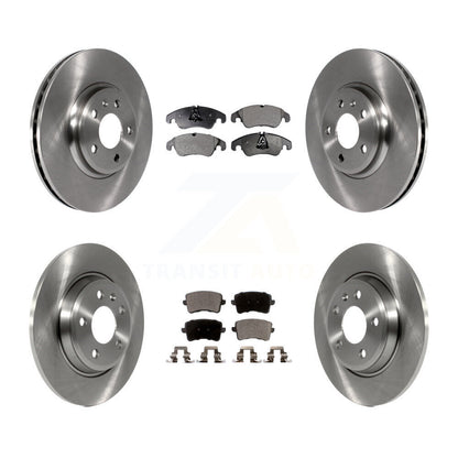 [Avant + Arrière] Kit de Disque et plaquette (semi-métallique) de frein pour Audi Q5 A4 Quattro A5 K8F-101370