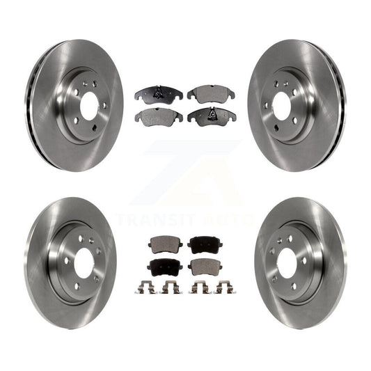 [Avant + Arrière] Kit de Disque et plaquette (semi-métallique) de frein pour Audi Q5 A4 Quattro A5 K8F-101370