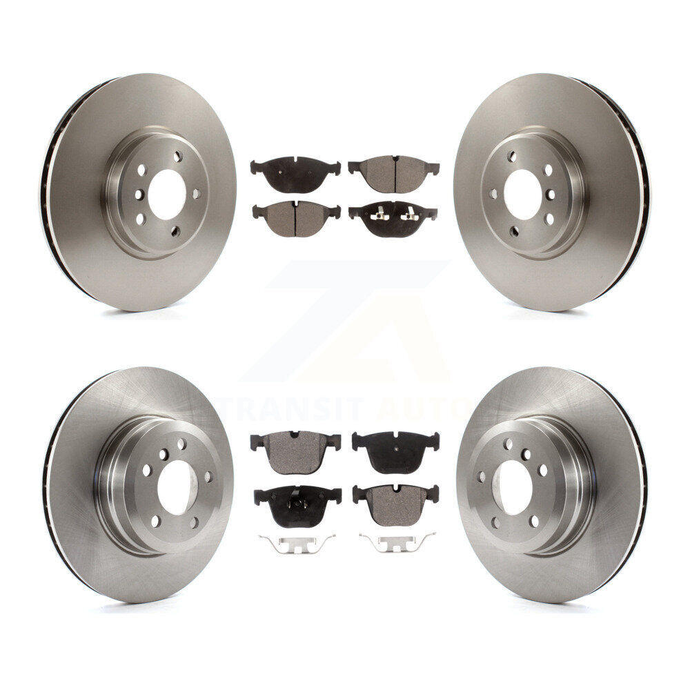 [Avant + Arrière] Kit de Disque et plaquette (semi-métallique) de frein pour BMW X5 X6 xDrive50i K8F-101374