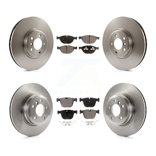 [Avant + Arrière] Kit de Disque et plaquette (semi-métallique) de frein pour BMW X5 X6 xDrive50i K8F-101374
