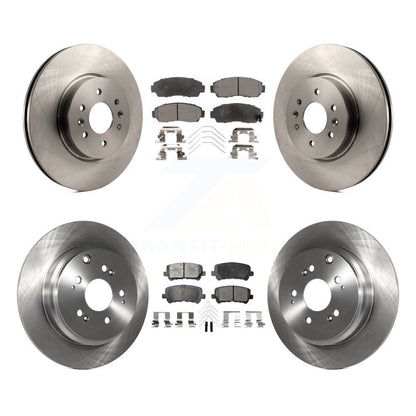 [Avant + Arrière] Kit de Disque et plaquette (semi-métallique) de frein pour 2011-2014 Honda Odyssey K8F-101383