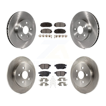 [Avant + Arrière] Kit de Disque et plaquette (semi-métallique) de frein pour Toyota Prius Lexus CT200h Plug-In K8F-101385