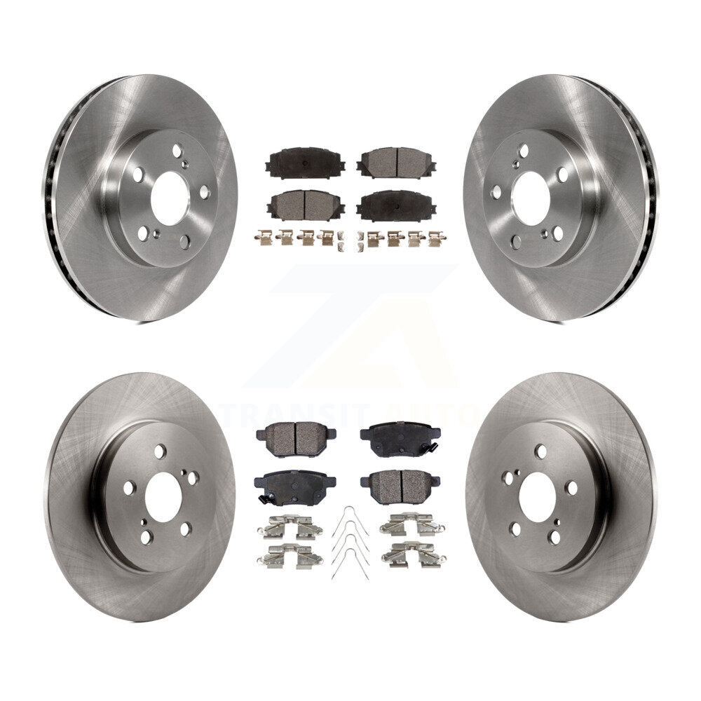 [Avant + Arrière] Kit de Disque et plaquette (semi-métallique) de frein pour Lexus CT200h K8F-101386