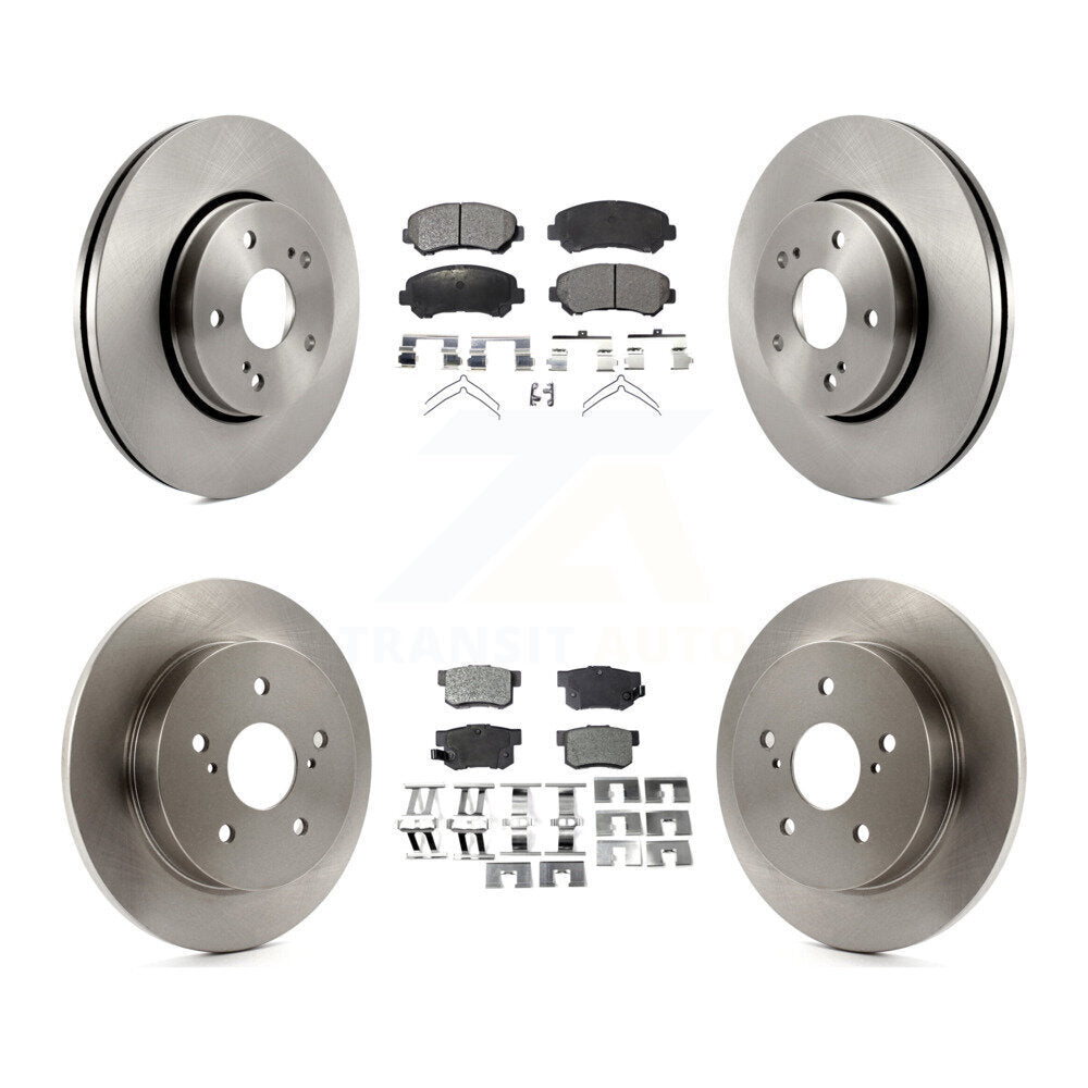 [Avant + Arrière] Kit de Disque et plaquette (semi-métallique) de frein pour 2010-2013 Suzuki Kizashi K8F-101400