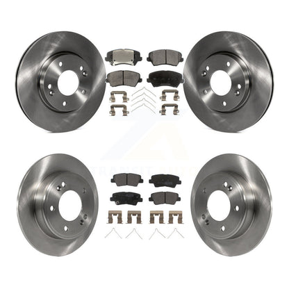 [Avant + Arrière] Kit de Disque et plaquette (semi-métallique) de frein pour Hyundai Veloster Elantra GT K8F-101408