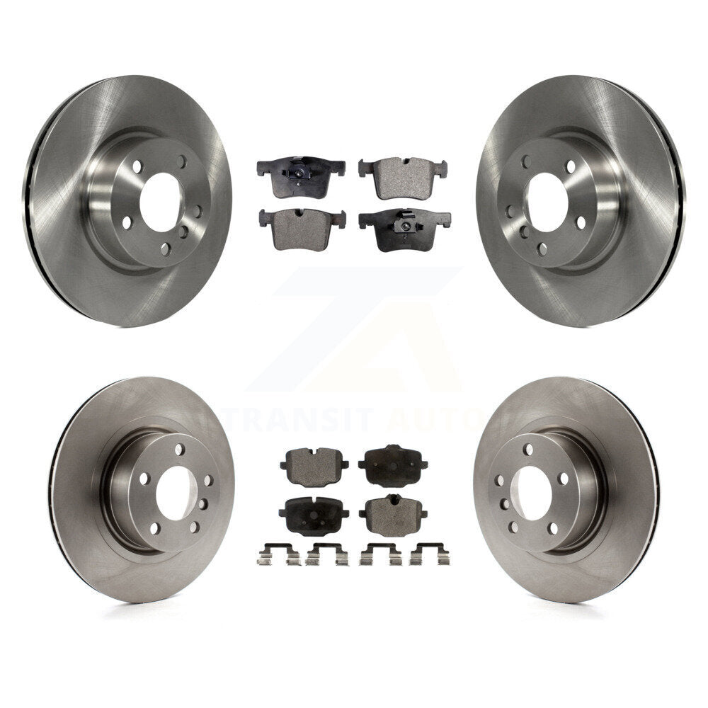 [Avant + Arrière] Kit de Disque et plaquette (semi-métallique) de frein pour 2012 BMW X3 From 10 11 K8F-101421
