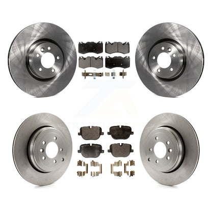 [Avant + Arrière] Kit de Disque et plaquette (semi-métallique) de frein pour 2010-2013 Land Rover Range Sport Supercharged K8F-101423