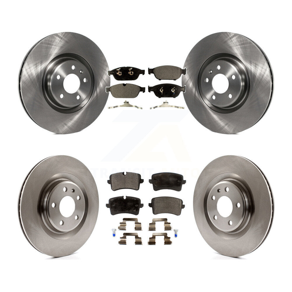 [Avant + Arrière] Kit de Disque et plaquette (semi-métallique) de frein pour Audi A6 Quattro A7 K8F-101426