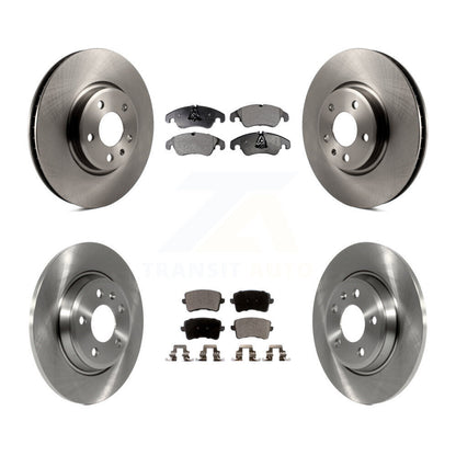 [Avant + Arrière] Kit de Disque et plaquette (semi-métallique) de frein pour Audi A4 Q5 A5 Quattro allroad K8F-101427