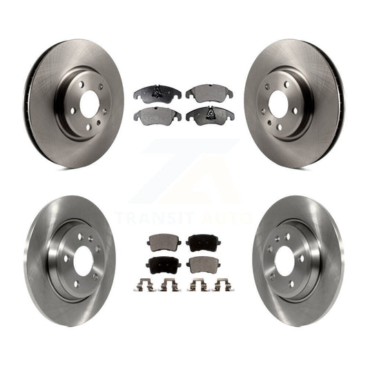 [Avant + Arrière] Kit de Disque et plaquette (semi-métallique) de frein pour Audi A4 Q5 A5 Quattro allroad K8F-101427