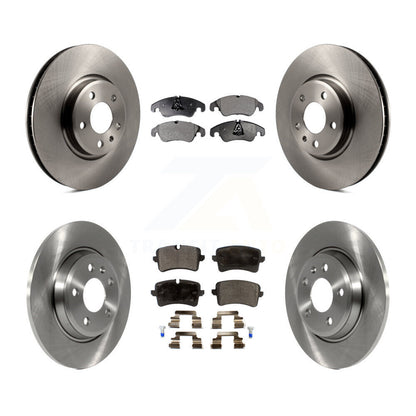 [Avant + Arrière] Kit de Disque et plaquette (semi-métallique) de frein pour 2013 Audi A6 avec 320mm Diameter Rotor K8F-101428