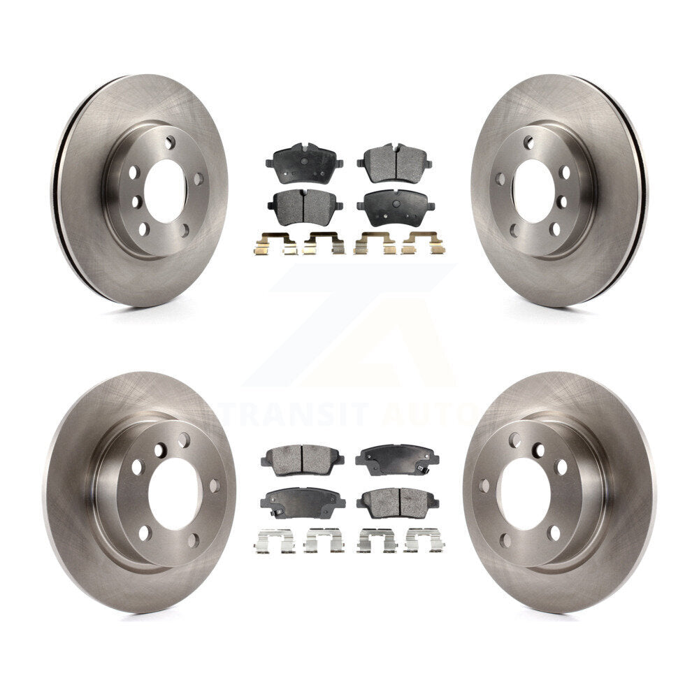 [Avant + Arrière] Kit de Disque et plaquette (semi-métallique) de frein pour Mini Cooper Countryman Paceman Base K8F-101435