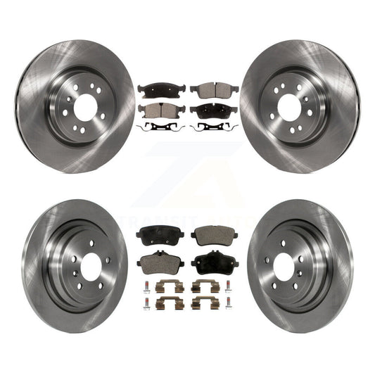 [Avant + Arrière] Kit de Disque et plaquette (semi-métallique) de frein pour Mercedes-Benz ML350 GLE350 ML250 GLE300d K8F-101440