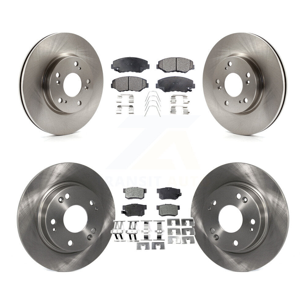 [Avant + Arrière] Kit de Disque et plaquette (semi-métallique) de frein pour 2013 Acura ILX 2.0L K8F-101441