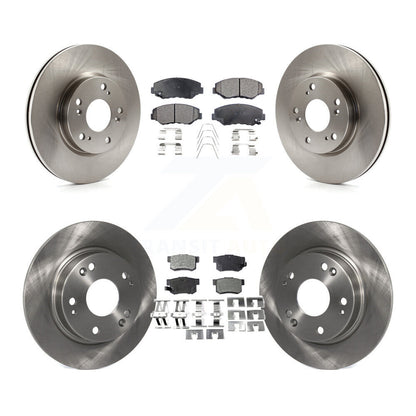 [Avant + Arrière] Kit de Disque et plaquette (semi-métallique) de frein pour 2013 Acura ILX 2.0L K8F-101441