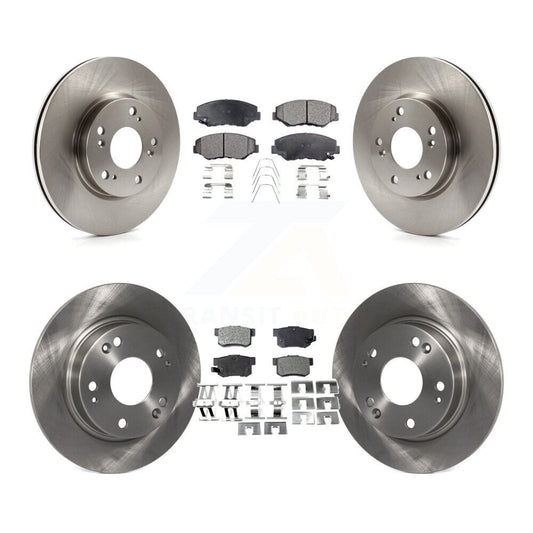[Avant + Arrière] Kit de Disque et plaquette (semi-métallique) de frein pour 2013 Acura ILX 2.0L K8F-101441