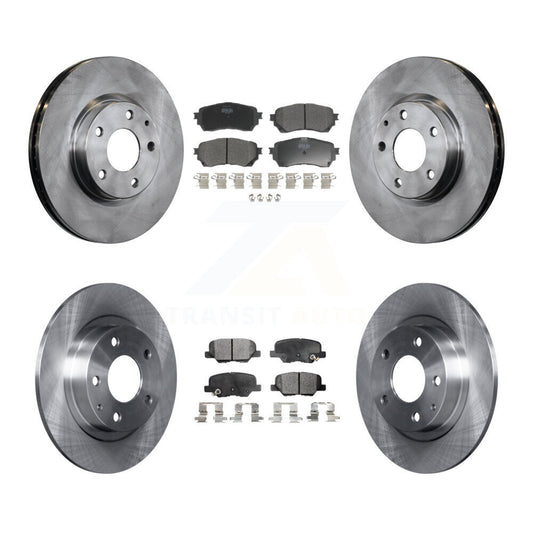 [Avant + Arrière] Kit de Disque et plaquette (semi-métallique) de frein pour Mazda 6 K8F-101446