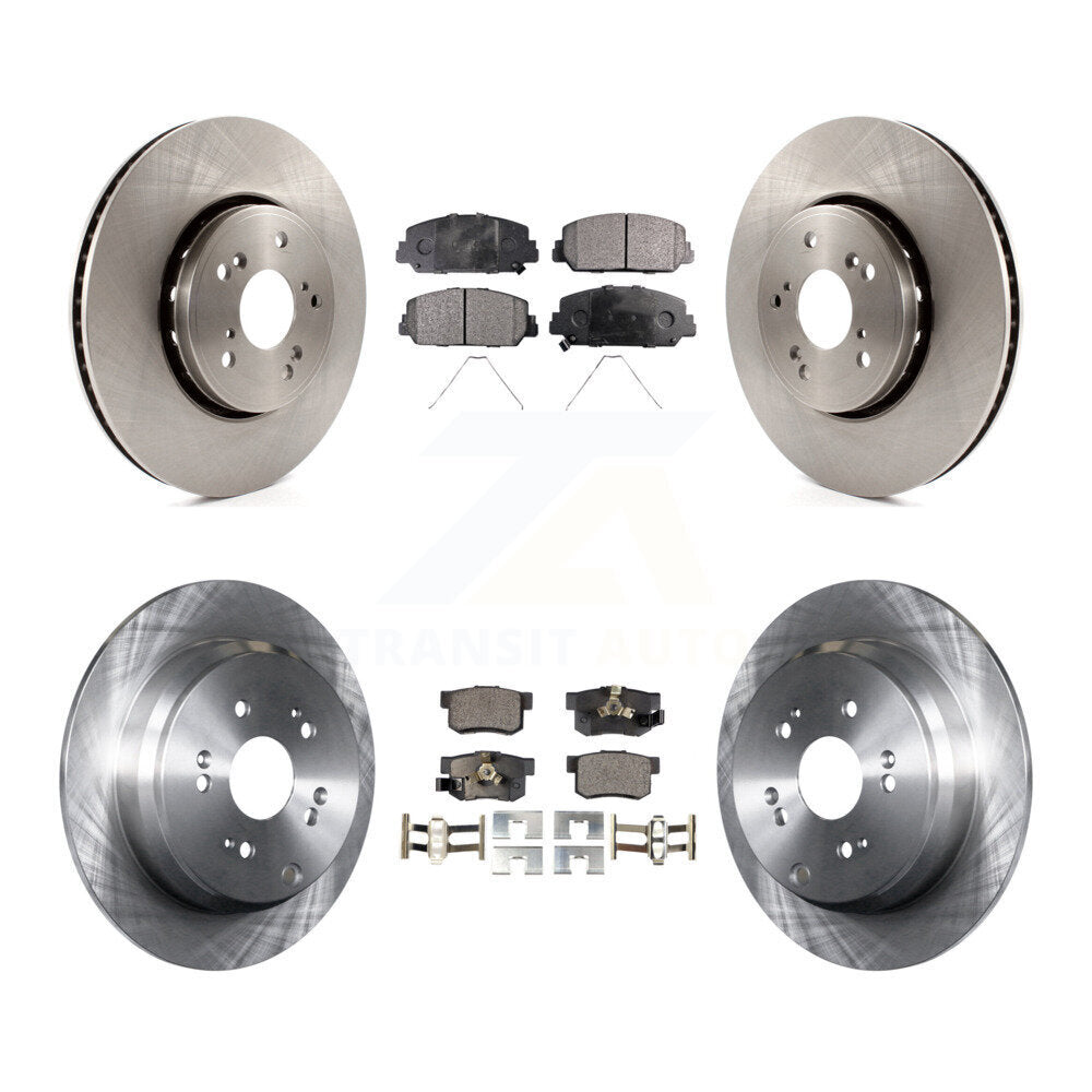 [Avant + Arrière] Kit de Disque et plaquette (semi-métallique) de frein pour 2013-2018 Acura RDX K8F-101447