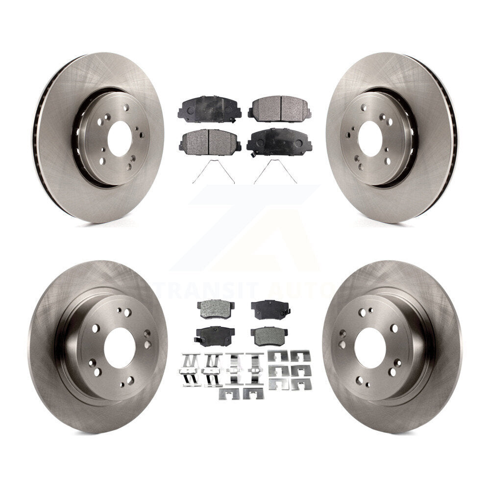 [Avant + Arrière] Kit de Disque et plaquette (semi-métallique) de frein pour 2016 Acura ILX K8F-101448