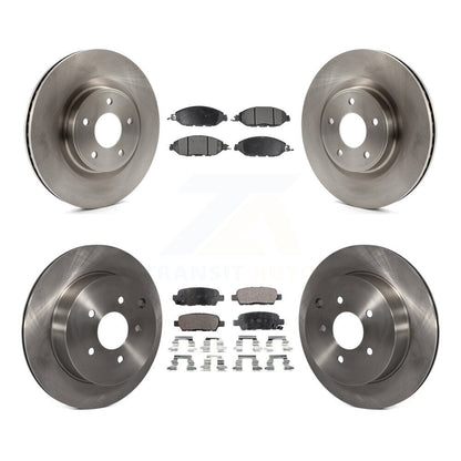 [Avant + Arrière] Kit de Disque et plaquette (semi-métallique) de frein pour Nissan Pathfinder Murano INFINITI QX60 JX35 K8F-101456