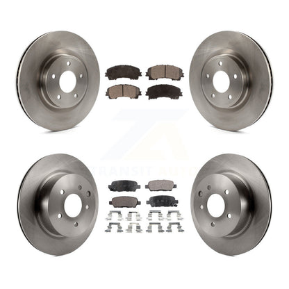 [Avant + Arrière] Kit de Disque et plaquette (semi-métallique) de frein pour 2016-2017 INFINITI QX50 K8F-101458