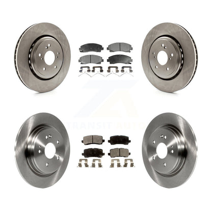 [Avant + Arrière] Kit de Disque et plaquette (semi-métallique) de frein pour 2015-2020 Acura TLX K8F-101459
