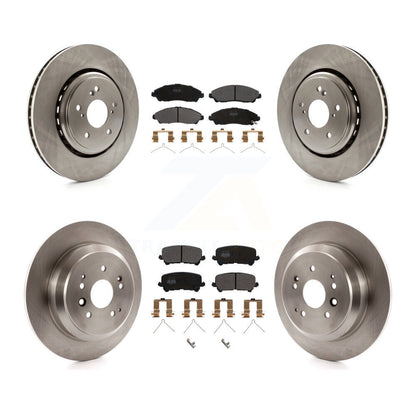 [Avant + Arrière] Kit de Disque et plaquette (semi-métallique) de frein pour 2014-2016 Acura MDX K8F-101460