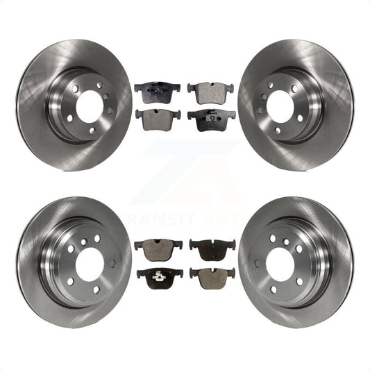 [Avant + Arrière] Kit de Disque et plaquette (semi-métallique) de frein pour BMW 428i Gran Coupe xDrive sans Blue Painted Calipers K8F-101462 par Transit Auto