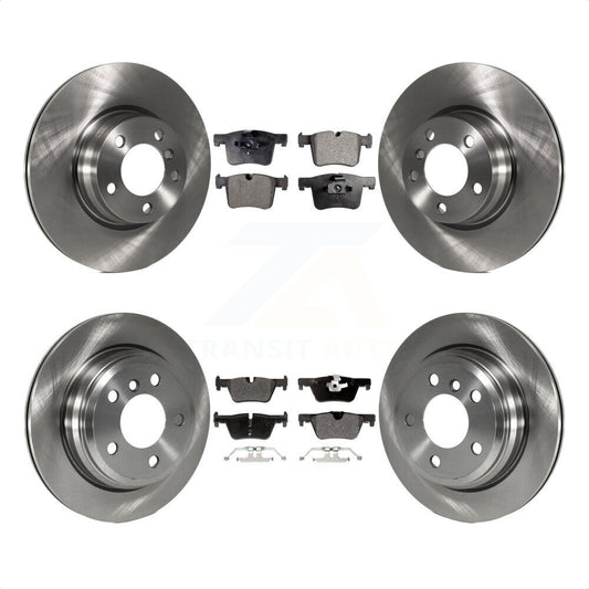 [Avant + Arrière] Kit de Disque et plaquette (semi-métallique) de frein pour BMW 328i xDrive 428i Gran Coupe sans Blue Painted Calipers K8F-101463 par Transit Auto
