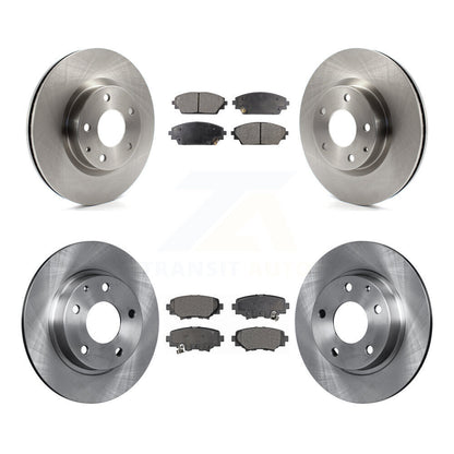 [Avant + Arrière] Kit de Disque et plaquette (semi-métallique) de frein pour Mazda 3 Sport 2.5L K8F-101465
